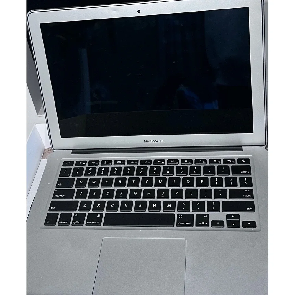 Apple MacBook Air 13 Laptop A1466 Silver 8GB 128GB working flaws on outer shell
